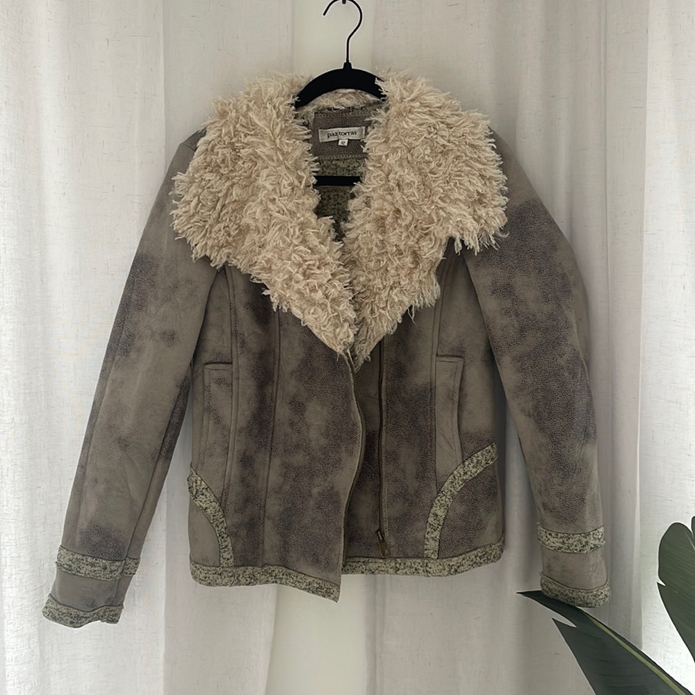 Paz Torras Moto jacket. Size 42 (us 12)